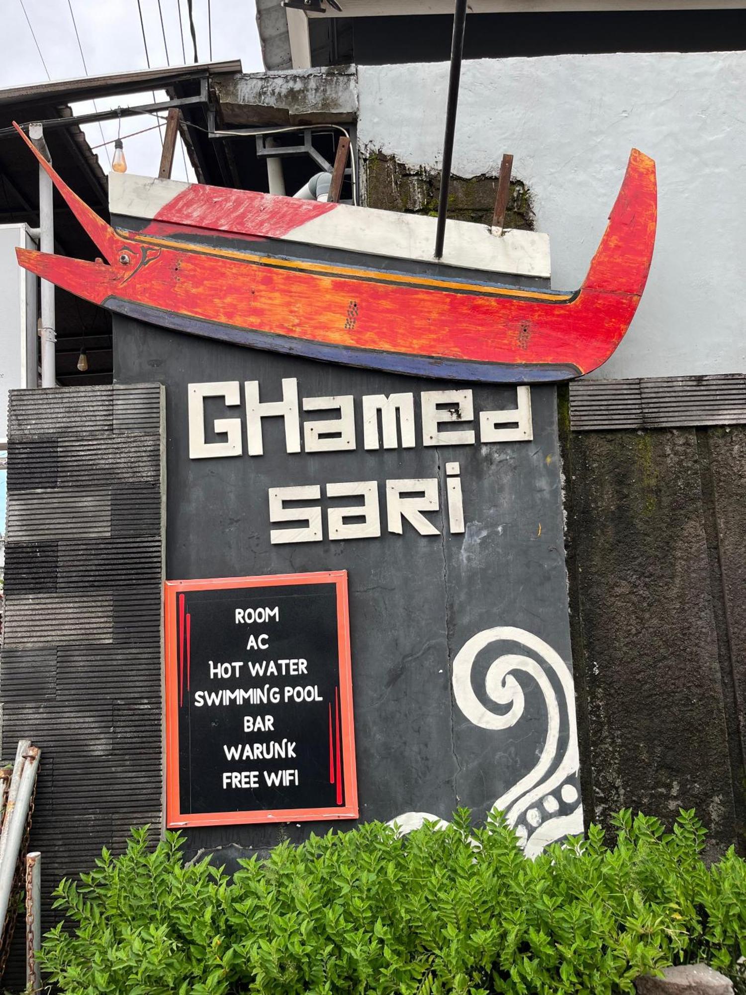 GHamed Sari Hotell Exteriör bild
